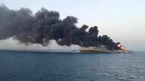 U.S., Iranian forces exchange fire around Strait of Hormuz
