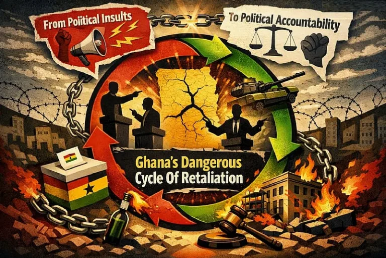 From Political Insults To Political Accountability: Ghana’s Dangerous Cycle Of Retaliation