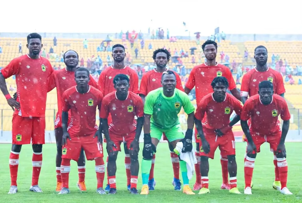 Asante Kotoko arrives in Samreboi with a 20-man squad to hammer FC Samartex tomorrow