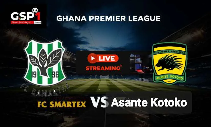 Watch Live: FC Samartex vs. Asante Kotoko-GPL MD 4