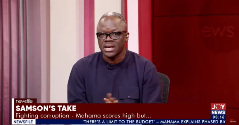 Samson’s Take: Fighting corruption, Mahama scores high but…