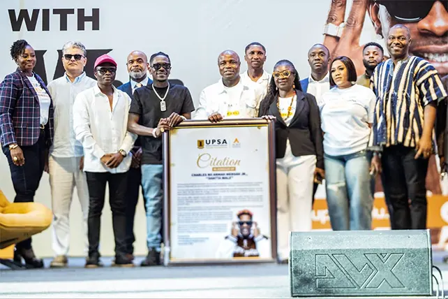 Copy My Thinking, Not My Lifestyle – Shatta Wale Tells UPSA Students