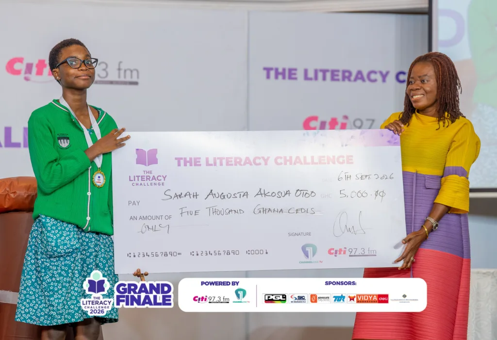 Sarah Augusta Akosua Otoo named Most Outstanding Student of 2026 Literacy Challenge
