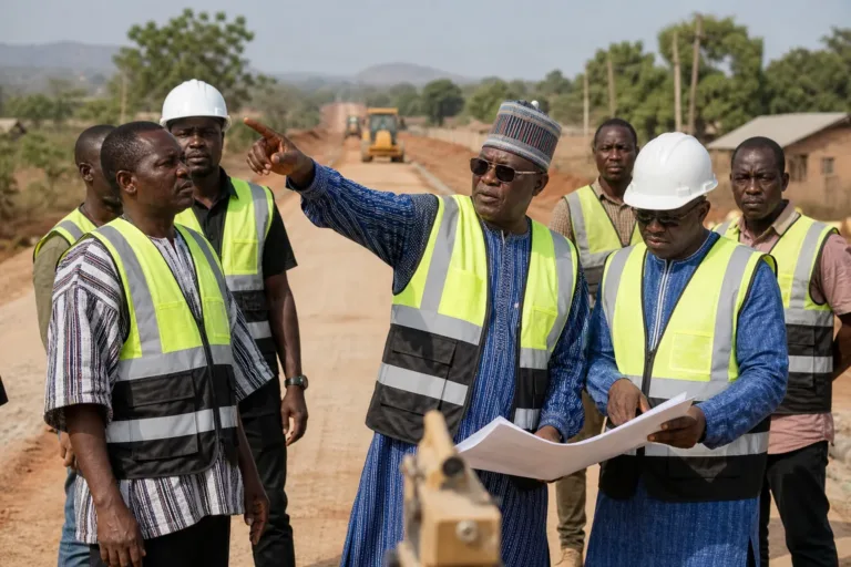 Ghana Minister Explains Purpose of Road Project Inspections