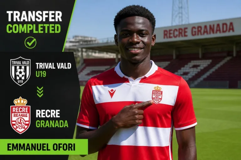 Recre Granada sign Ghanaian teenager Emmanuel Ofori after Valencia loan spell – Ghana Latest Football News, Live Scores, Results