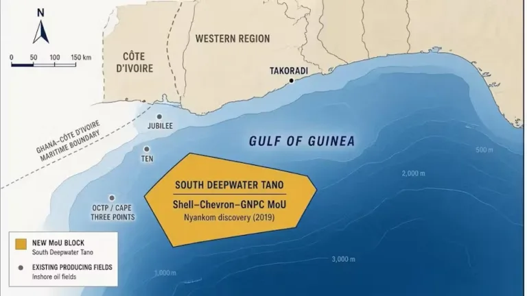 Ghana signs preliminary deal with Shell and Chevron